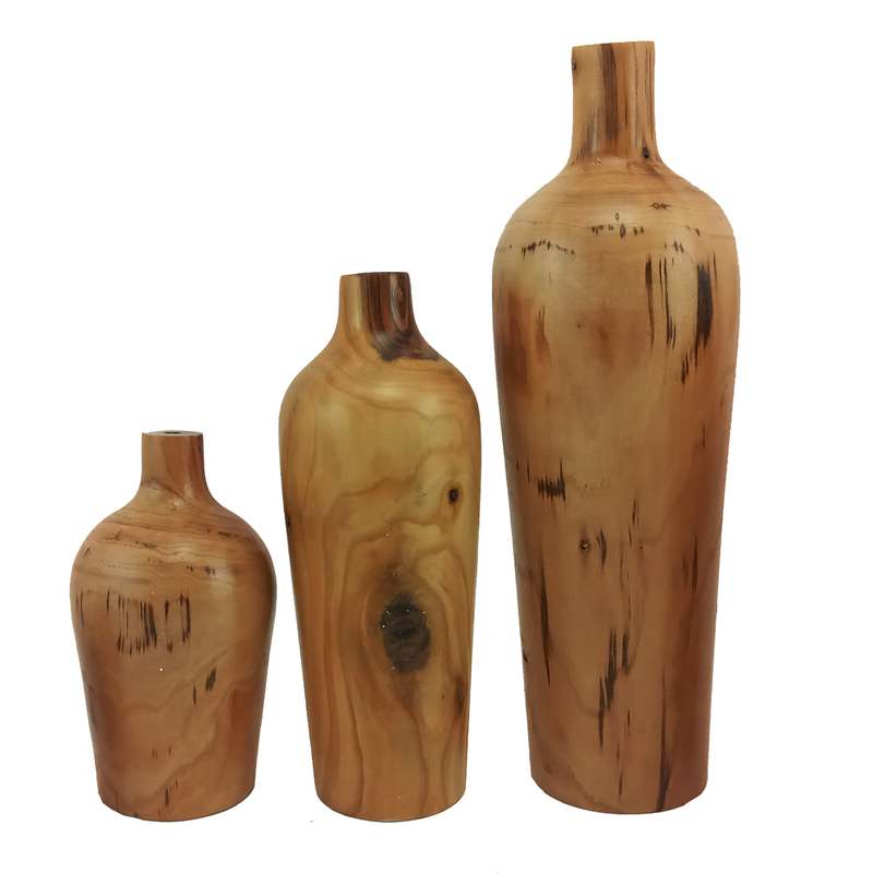 گلدان دکوری مدل تک مجموعه 3 عددی