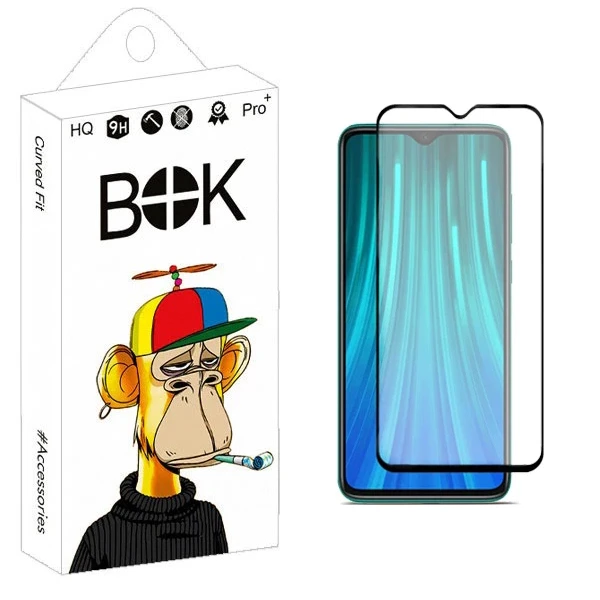 محافظ صفحه نمایش سرامیکی مات بوک مدل Flexible مناسب برای گوشی موبایل شیائومی Redmi 9T / Note 8 Pro / Poco M3