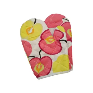 دستکش فر آشپزخانه طرح سیب بسته 2 عددی