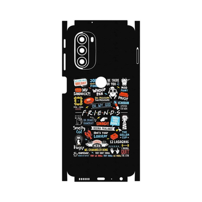 برچسب پوششی ماهوت مدل Friends 2-FullSkin مناسب برای گوشی موبایل موتورولا Moto G51 5G