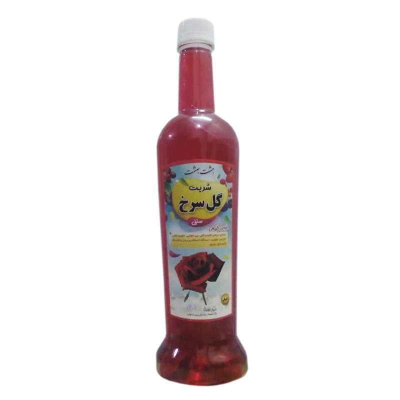 شربت گیاهی گل سرخ ممتاز منوی دکتر - 900 میلی لیتر
