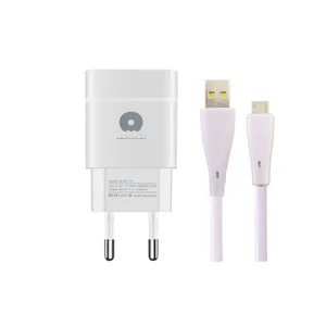 شارژر دیواری دبلیو یو دبلیو مدل T27 به همراه کابل تبدیل USB-C