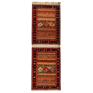 گلیم دستبافت سه متری مدل ورنی کد 991214000 یک جفت