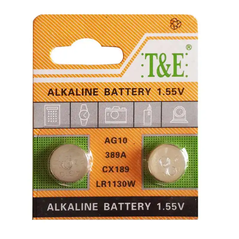 باتری ساعتی تی اند ای مدل LR 1130 AG10 بسته 2 عددی