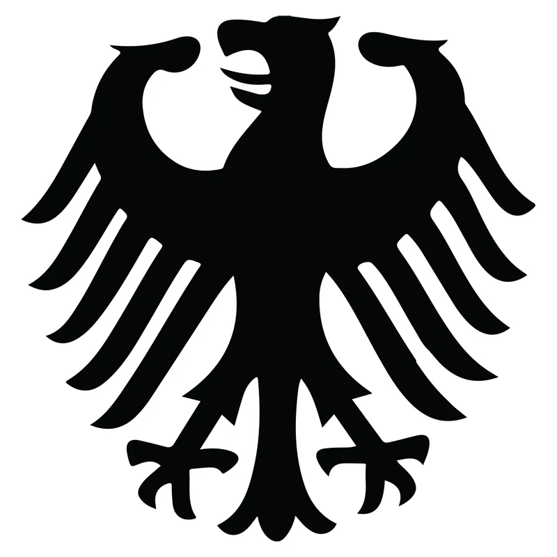 استیکر خودرو پویا مارکت طرح نشان ملی آلمان کد 575