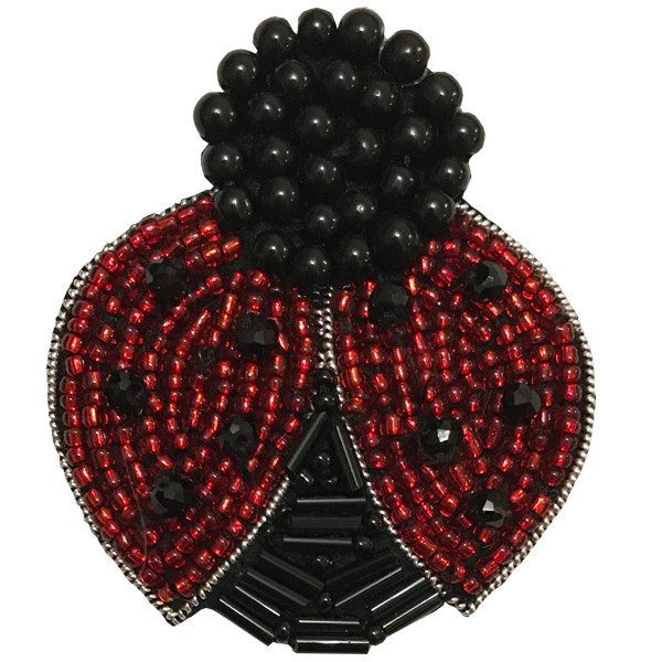 سنجاق سینه طرح کفشدوزک کد PR01