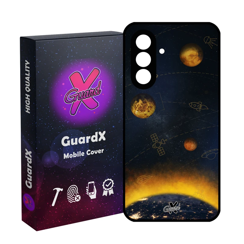 کاور گارد ایکس طرح گلکسی مدل 10166 مناسب برای گوشی موبایل سامسونگ Galaxy A17 4G / A17 5G