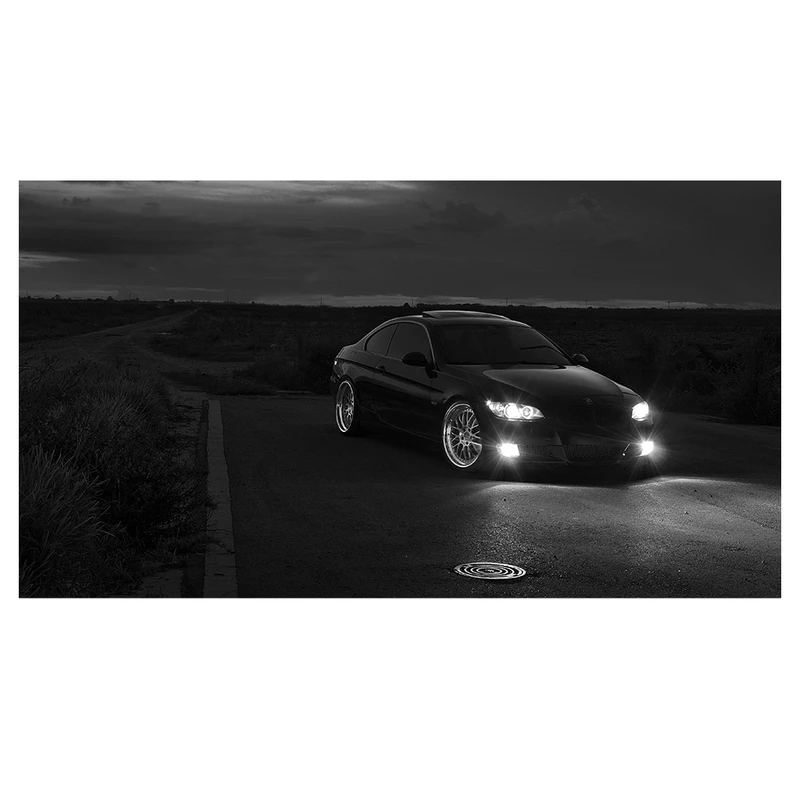 فرش پارچه‌ای مدل فرشینه طرح BMW مدل جاده کد AR3060246