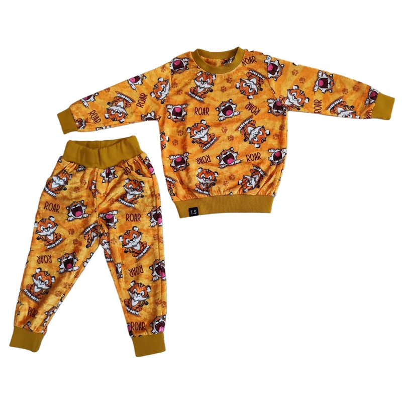 ست سویشرت و شلوار راحتی پسرانه مدل 1367586