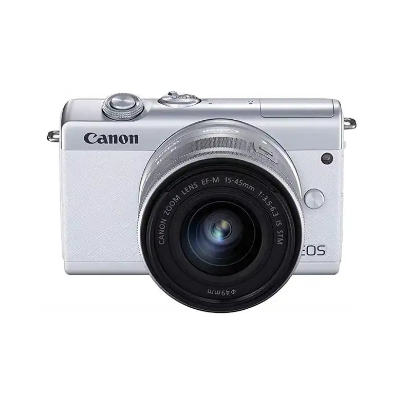 دوربین دیجیتال بدون آینه کانن مدل EOS M200 BK M15-45S M55-200