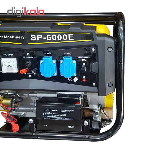 موتور برق سان پاور مدل SP-6000E موتور برق سان پاور مدل SP-6000E