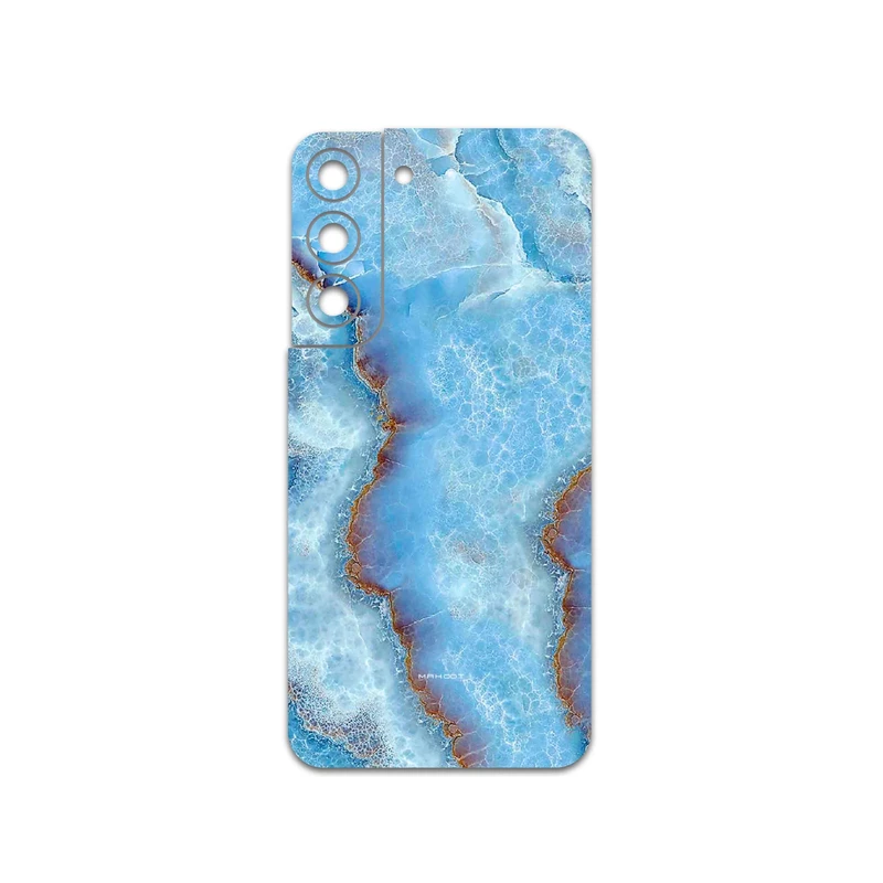 برچسب پوششی ماهوت مدل Blue-Ocean-Marble مناسب برای گوشی موبایل سامسونگ Galaxy S22 5G