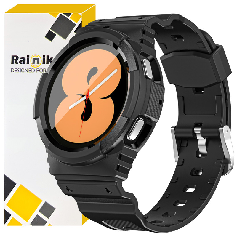 بند رینیکا مدل Army مناسب برای ساعت هوشمند سامسونگ Galaxy Watch 4 44mm به همراه کاور
