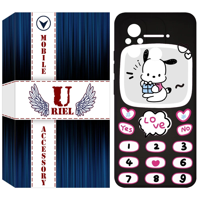 کاور یوریل مدل KSH کد 16 طرح موبایلی مناسب برای گوشی موبایل شیائومی Redmi 12C