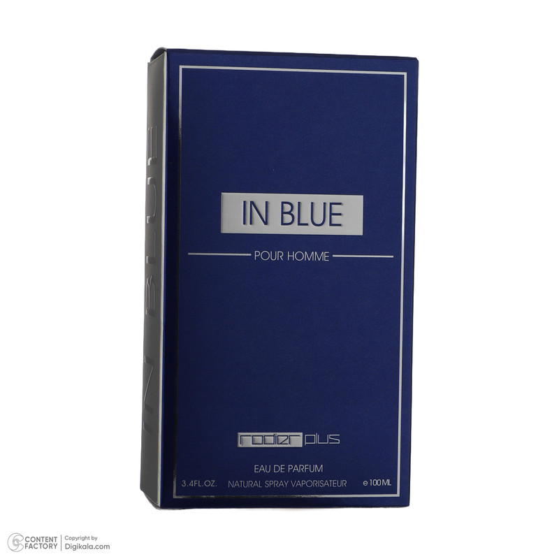ادو پرفیوم مردانه رودیر مدل IN BLUE حجم 100 میلی لیتر ادو پرفیوم مردانه رودیر مدل IN BLUE حجم 100 میلی لیتر