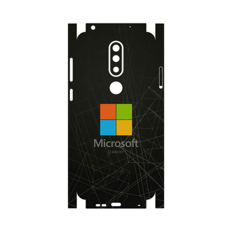 برچسب پوششی ماهوت مدل Mcrsft-FullSkin مناسب برای گوشی موبایل نوکیا 6.1 Plus