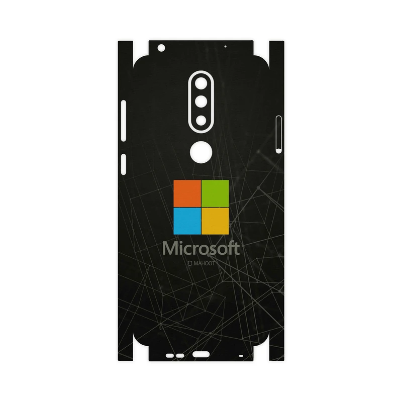 برچسب پوششی ماهوت مدل Mcrsft-FullSkin مناسب برای گوشی موبایل نوکیا 6.1 Plus