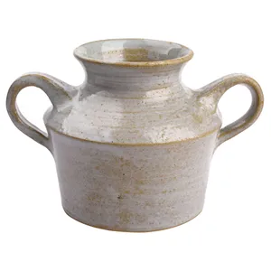 گلدان سفالی مدل دسته دار