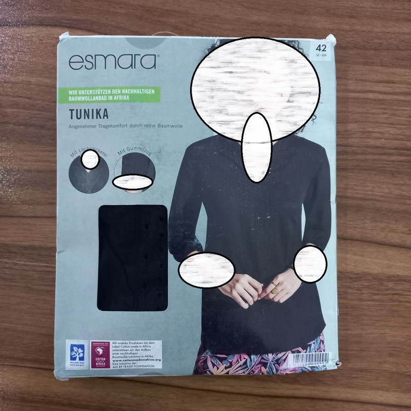 بلوز آستین سه ربع زنانه اسمارا مدل نخی کد 13179791