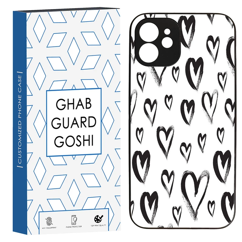کاور قاب گارد گوشی طرح قلب کد TPU-278 مناسب برای گوشی موبایل اپل Iphone 12