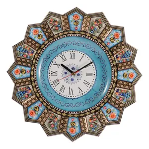 ساعت خاتم کاری مدل گل و مرغ کد 042