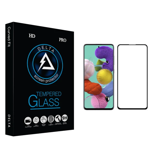 محافظ صفحه نمایش دلتا مدل Fit مناسب برای گوشی موبایل سامسونگ Galaxy A51