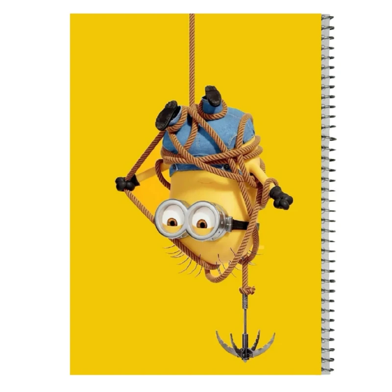دفتر مشق 80 برگ مدل مینیون