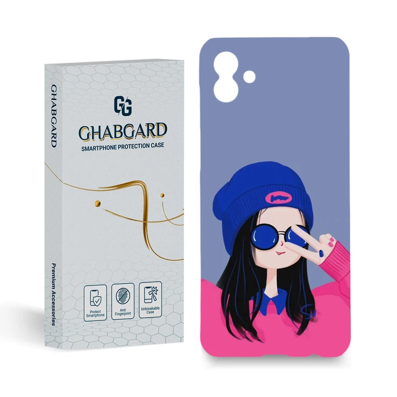  کاور قاب گارد مدل دخترانه مناسب برای گوشی موبایل سامسونگ Galaxy A04 4g