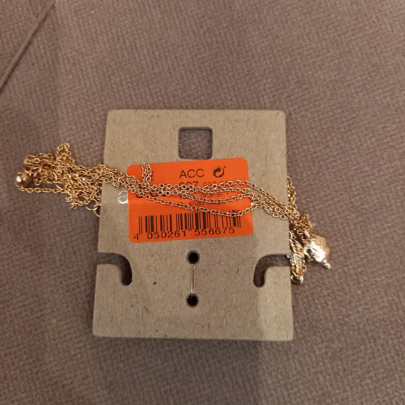 گردنبند زنانه اکسسورایز مدل دولاینه 313