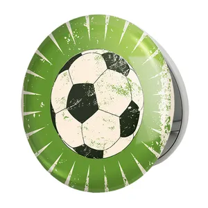 آینه جیبی خندالو طرح فوتبال Football مدل تاشو کد 25936 
