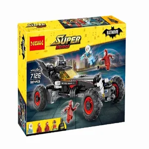 ساختنی دکول مدل SUPER HEROES کد 7126