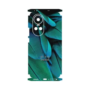 MAHOOT Green Feather-FullSkin Cover Sticker for Oppo Reno 10 5G