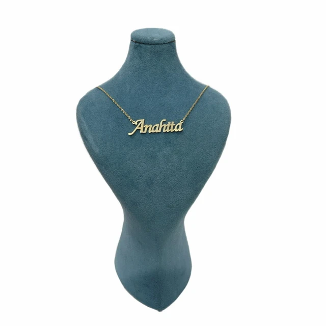 گردنبند زنانه مدل اسم آناهیتا