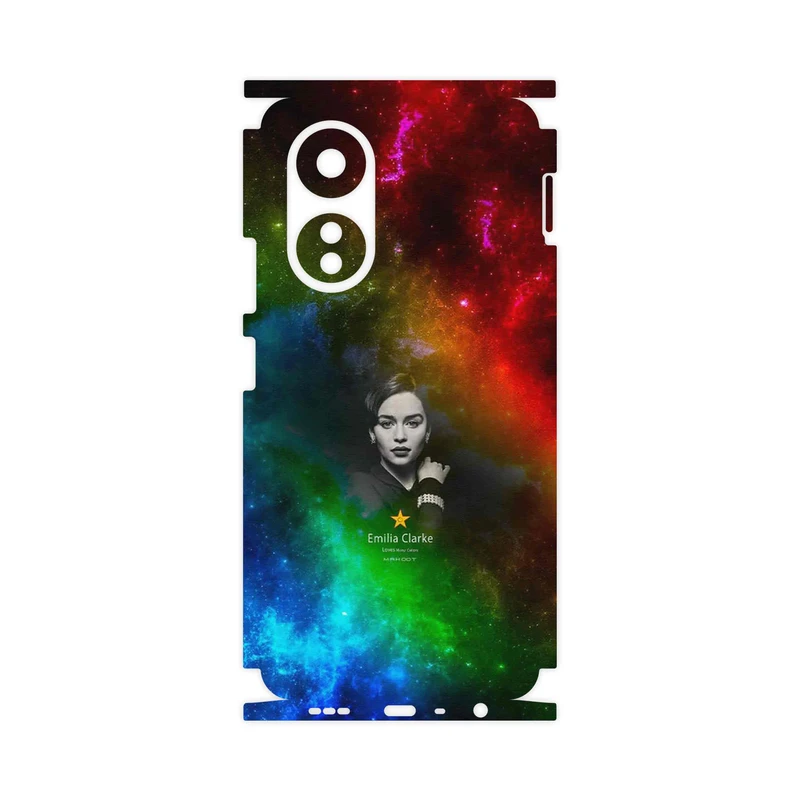 برچسب پوششی ماهوت مدل emilia clarke-FullSkin مناسب برای گوشی موبایل اپو A58 4G