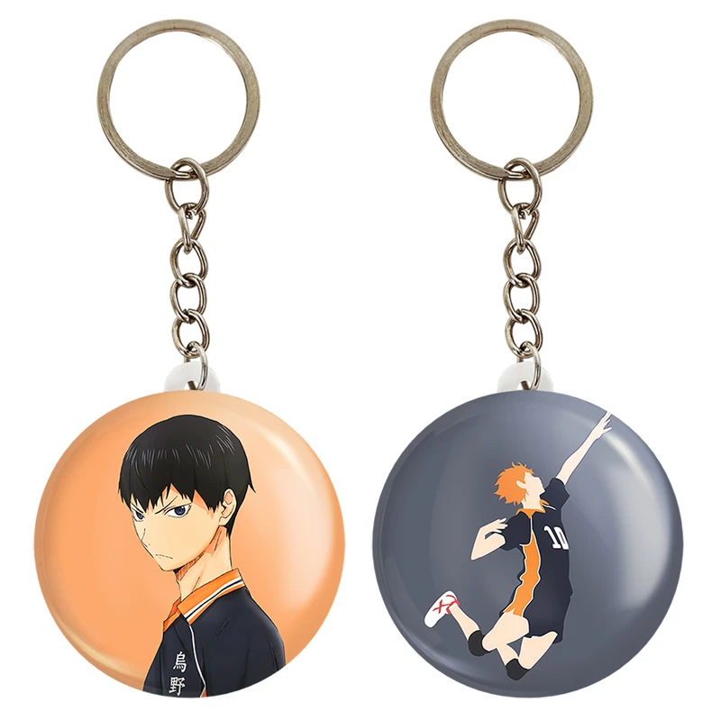 جاکلیدی خندالو مدل هیناتا شویو و کاگیاما انیمه هایکیو Haikyu کد 1779517796 مجموعه 2 عددی