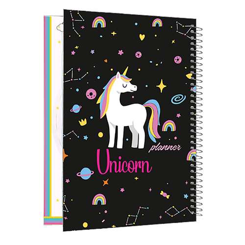 دفتر برنامه ریزی 80 برگ عالیان سپهر طرح اسب شاخ دار