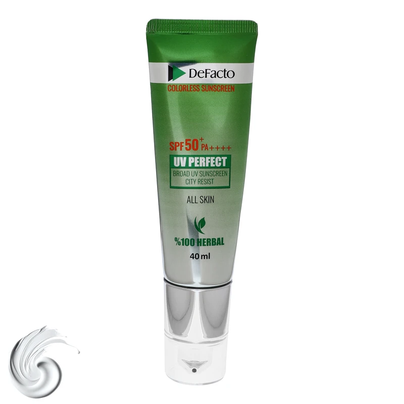کرم ضد آفتاب بی‌رنگ دیفکتو SPF 50 مدل professional ‌مناسب برای انواع پوست‌ حجم 40 میلی‌لیتر