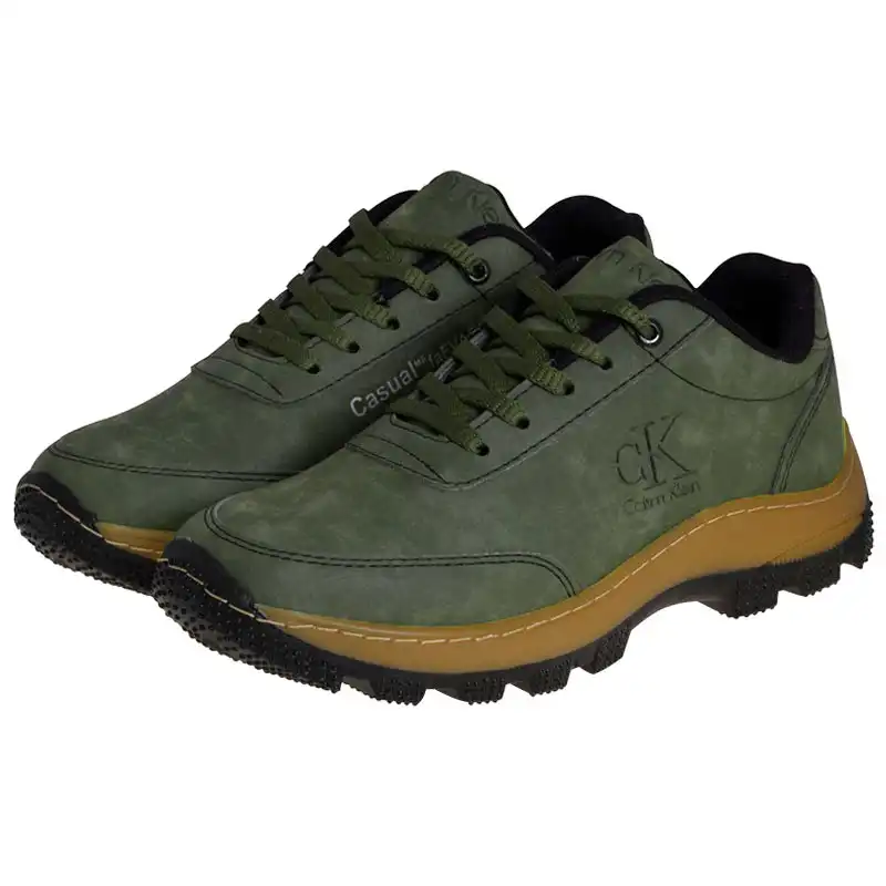 کفش روزمره زنانه مدل 209003123 کوهستان رنگ سبز تیره