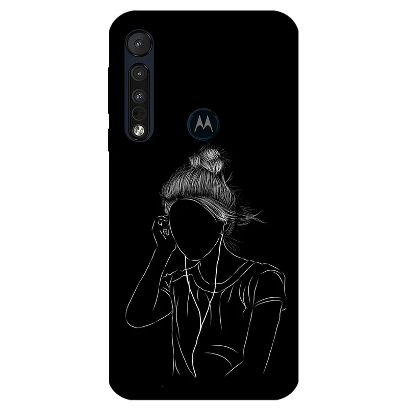 کاور مگافون طرح مینیمال مدل 1858 مناسب برای گوشی موبایل موتورولا Moto One Macro / Moto G8 Play