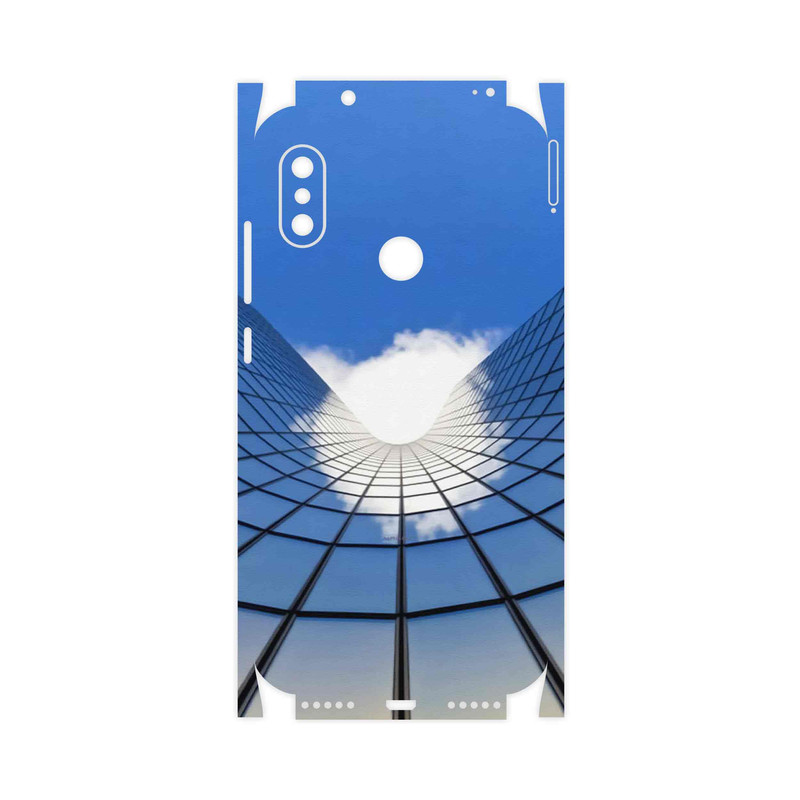 برچسب پوششی ماهوت مدل Glass skyscraper-FullSkin مناسب برای گوشی موبایل شیائومی Redmi Note 6 Pro