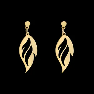 گوشواره طلا 18 عیار زنانه آمانژ کد D10223