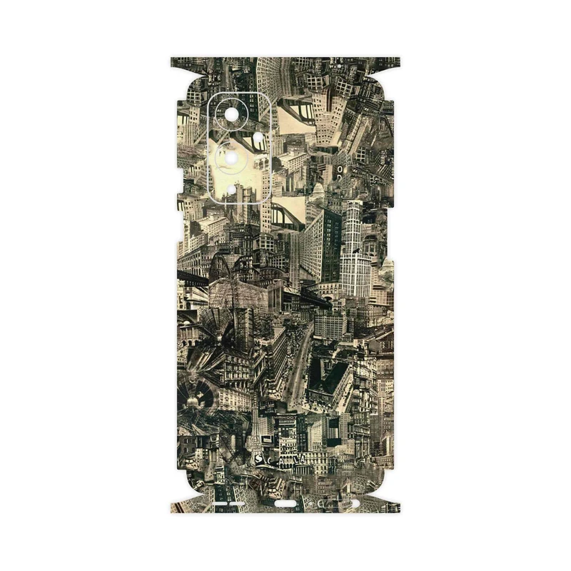 برچسب پوششی ماهوت مدل Collage of Skyscraper-FullSkin مناسب برای گوشی موبایل وان پلاس 9