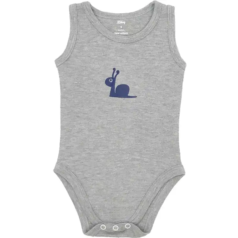 ست 3 تکه لباس نوزادی ریکالاکو مدل حلزون