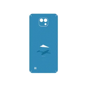 MAHOOT Minimal Paper Airplane Cover Sticker for LG X Cam