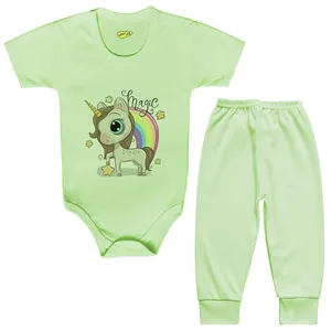 ست بادی و شلوار نوزادی کارانس مدل BSTG-3236