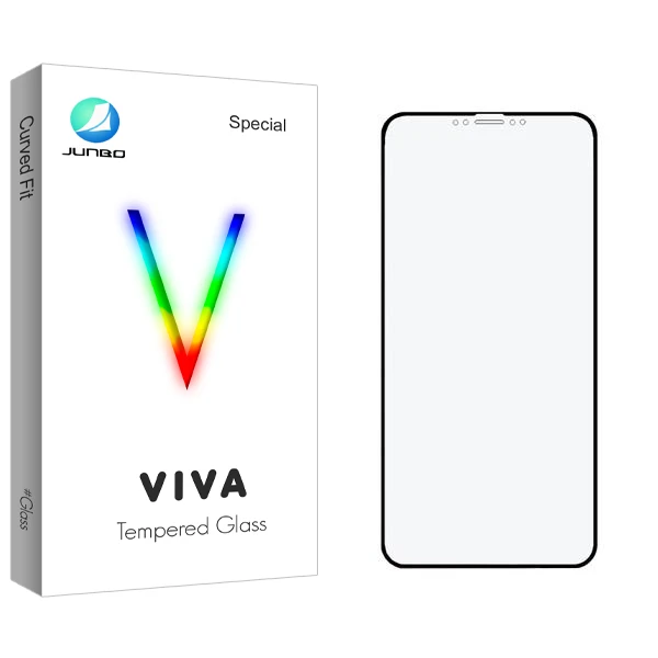 محافظ صفحه نمایش سرامیکی مات جانبو مدل Viva مناسب برای گوشی موبایل اپل iPhone 12 / 12 Pro