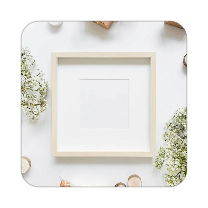 زیر لیوانی کاکتی طرح گل مدل mp17251