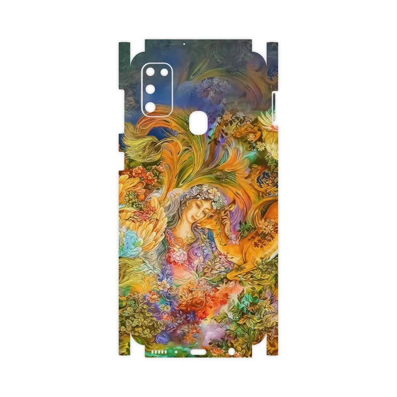 برچسب پوششی ماهوت مدل Persian miniature 3-FullSkin مناسب برای گوشی موبایل سامسونگ Galaxy M21