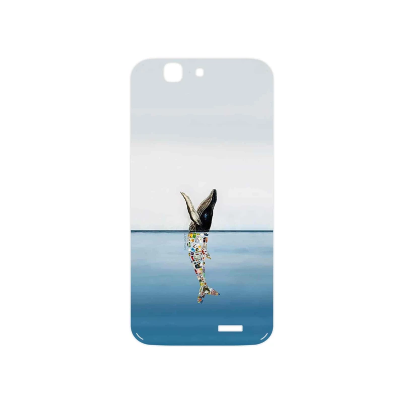 برچسب پوششی ماهوت مدل Collage of Sea Trash مناسب برای گوشی موبایل هوآوی Ascend G7