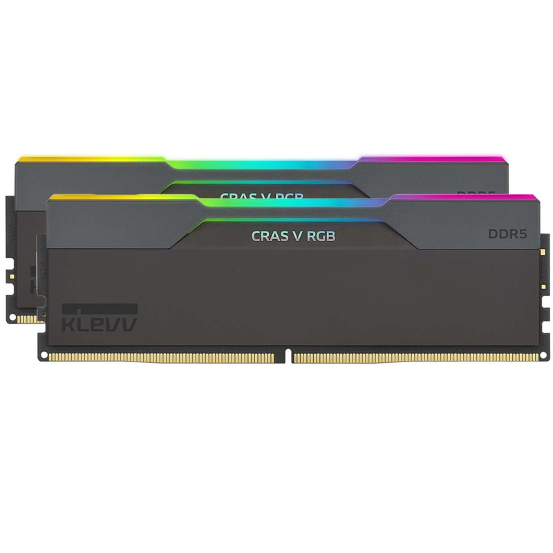 رم دسکتاپ DDR5 دو کاناله 7600 مگاهرتز CL36 کلو مدل CRAS V RGB ظرفیت 48 گیگابایت